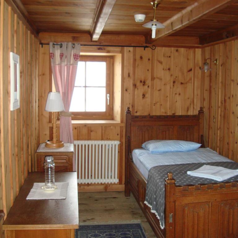 Hôtel Weisshorn sur St-Luc 2337m - Camera Singola con Bagno in Comune - 1