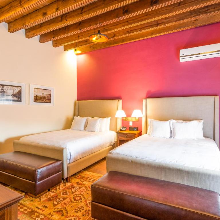 Casa del Rector Hotel Boutique - Master Suite with Two Double Beds - 4