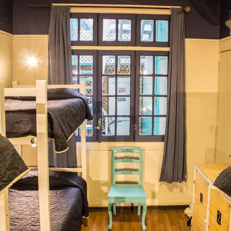 Hostal Forestal - Cama individual en dormitorio mixto - 3