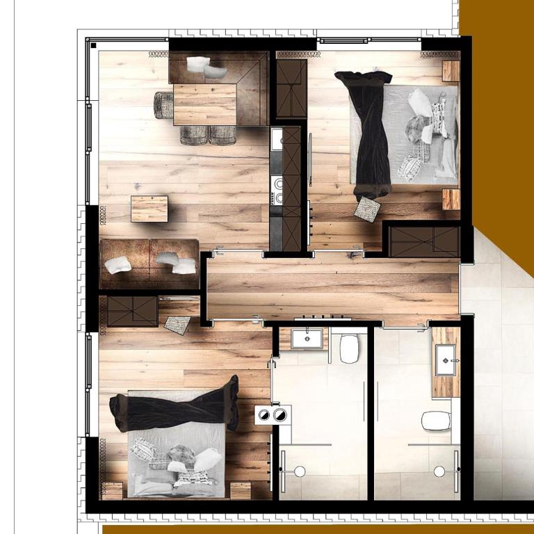 Vida Armonia - Apartment mit 2 Schlafzimmern und Terrasse - 9