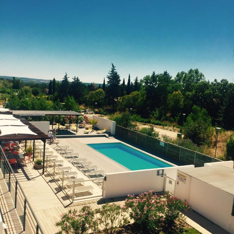 Studio Vert Aix-en-Provence terrasse, piscine, parking - Appartement avec Terrasse - 14