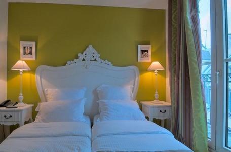 Hotel Cluny Square - Chambre Lits Jumeaux avec Balcon - 4