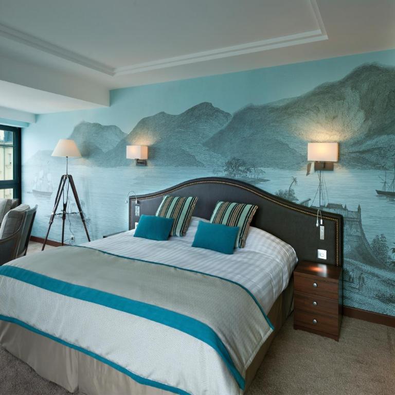 Hôtel Le Nouveau Monde - Chambre Double ou Lits Jumeaux Supérieure avec Vue Partielle sur la Mer - 4