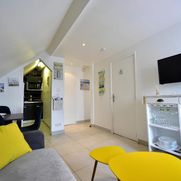 Appartement "Plaisir iodé" - 50m Front de Mer - Apartment mit 1 Schlafzimmer - 1