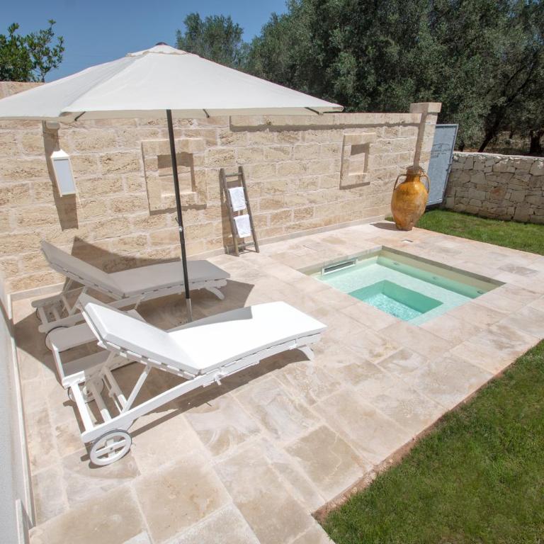 Masseria Muntibianchi AgriResort Restaurant & SPA - Camera Matrimoniale Deluxe con Vasca Idromassaggio - 2