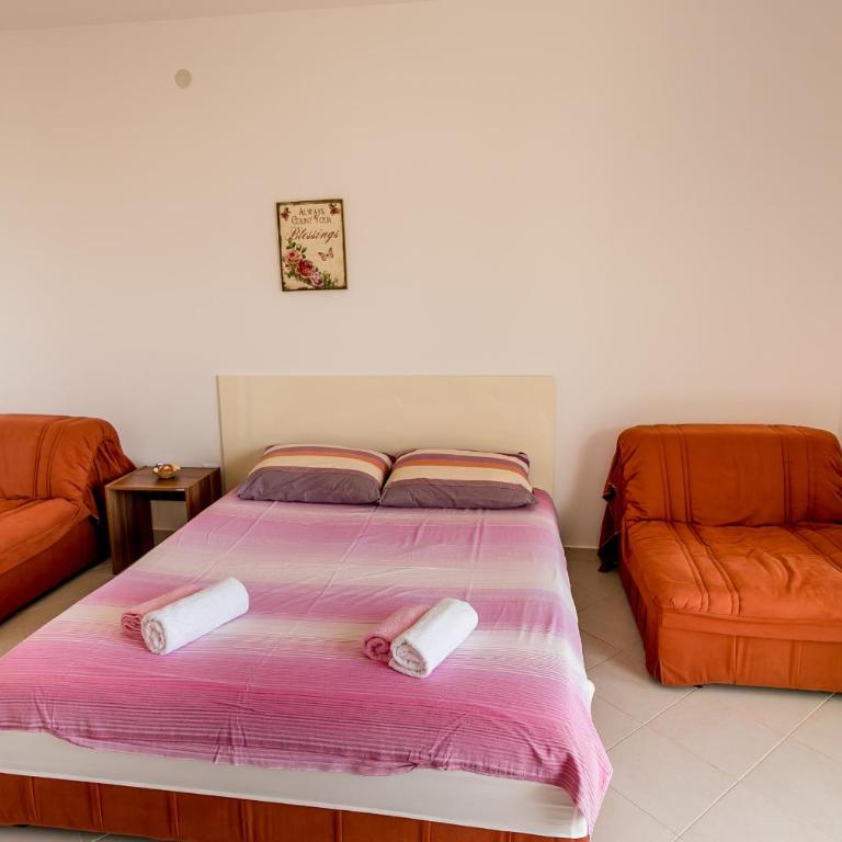 Apartments Lille - Family Studio with Balcony and Sea View - 11