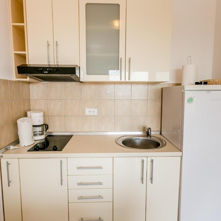 Apartments Lille - Family Studio with Balcony and Sea View - 7