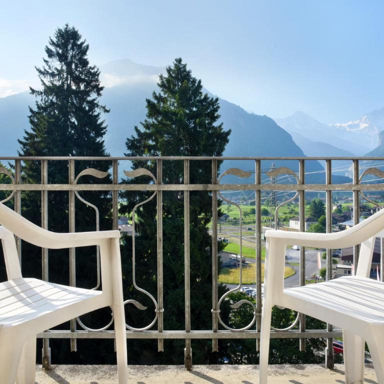 Waldhotel Unspunnen - Standard Einzelzimmer mit Balkon - 3
