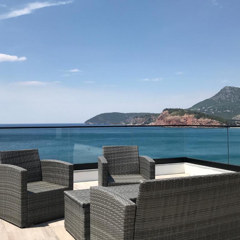 Guesthouse Montex - Superior Dvokrevetna Soba sa Bračnim Krevetom ili Zasebnim Krevetima, i Pogledom na More - 13