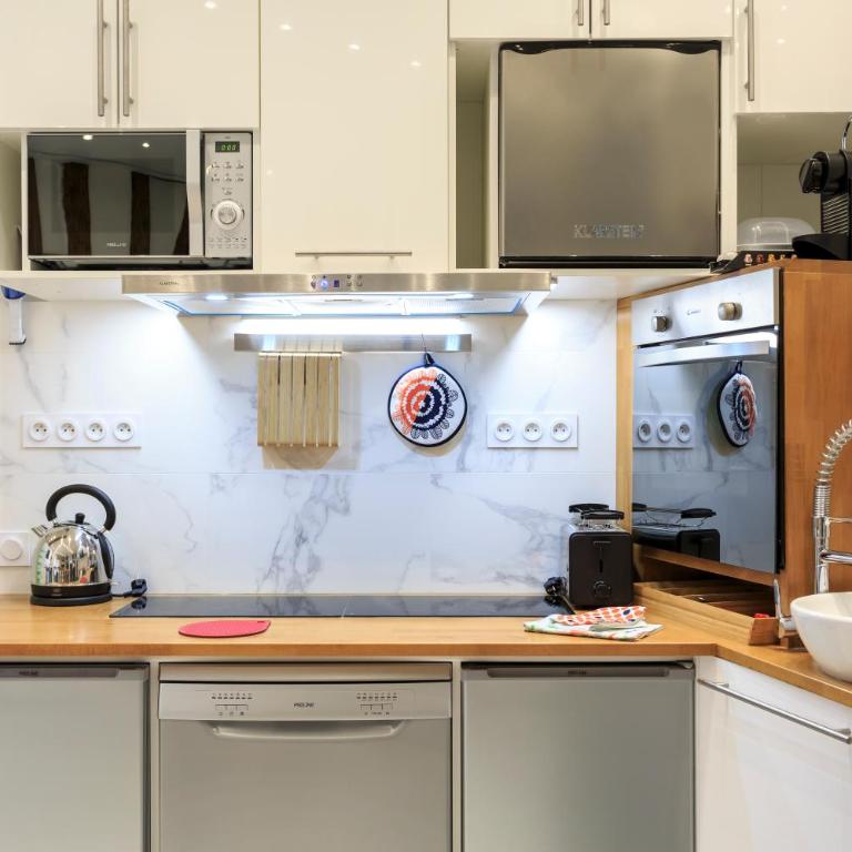 Louvre Luxury Apartment & SPA - Superior Four-Bedroom Apartment with Sauna - 8