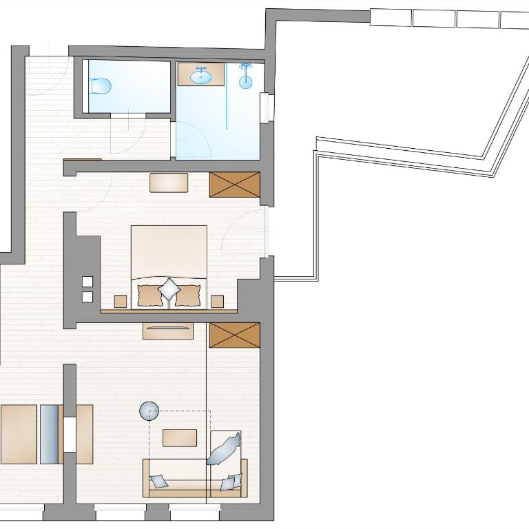 adler alpen apartments - Apartment mit Terrasse - 3