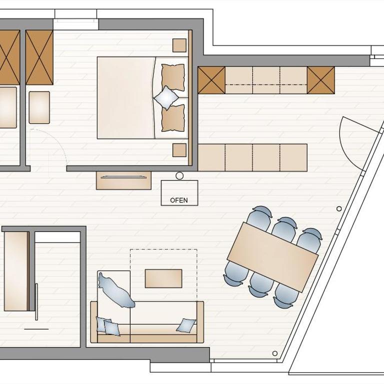 adler alpen apartments - Penthouse-Apartment - 5