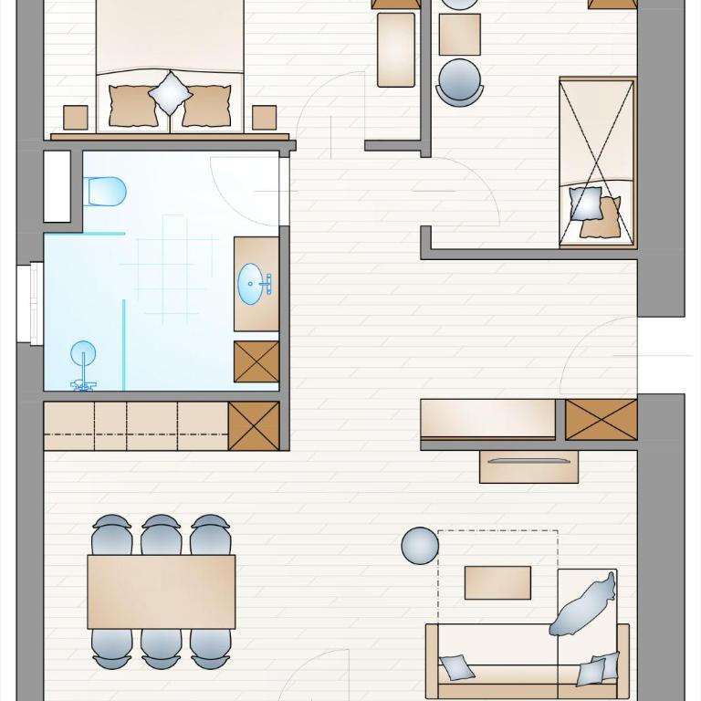 adler alpen apartments - Apartment mit Balkon - 1