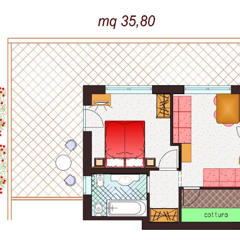 Albergo Arnica - Camera Familiare - 1