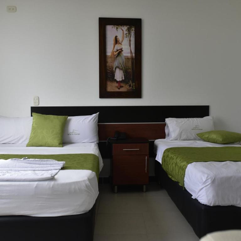 Hotel El Principe Sede Campestre - Habitación Doble - 2 camas - 1