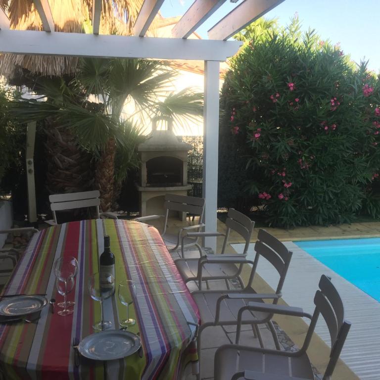 La maison de Virginie 6 a 12 personnes -300 m de la plage- vélos a disposition - Villa avec Piscine Privée - 26
