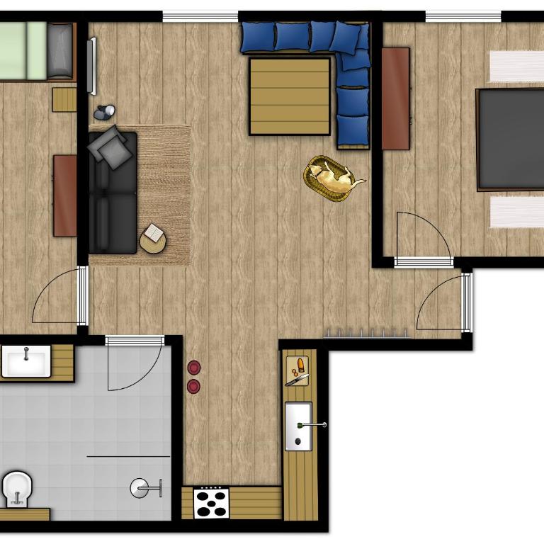 Nockberge Lodge - Apartment mit 2 Schlafzimmern - 1