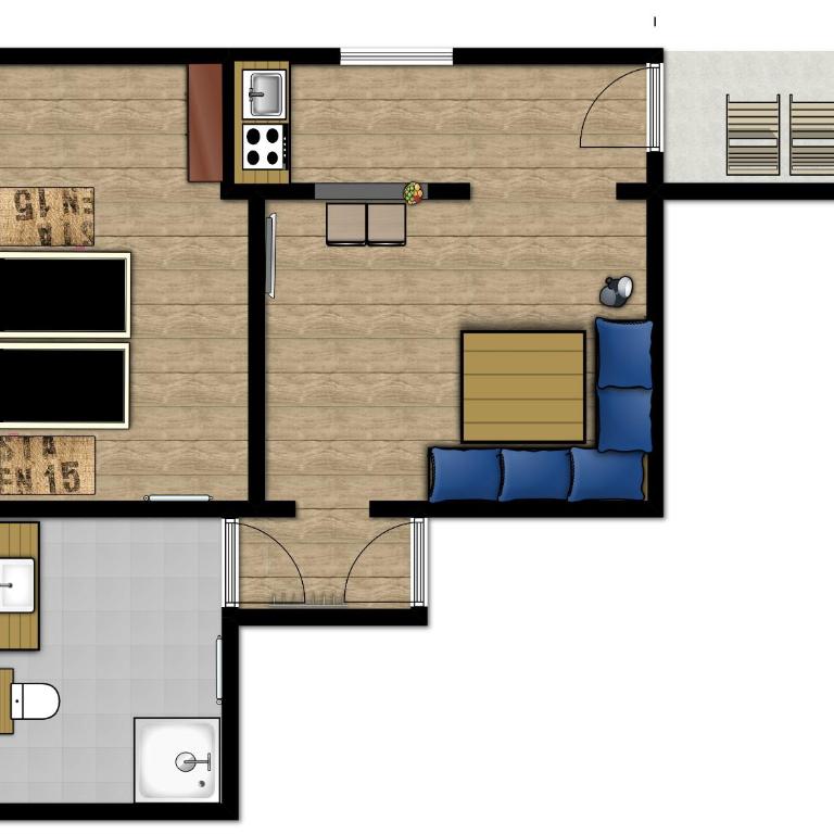 Nockberge Lodge - Apartment mit 1 Schlafzimmer - 2