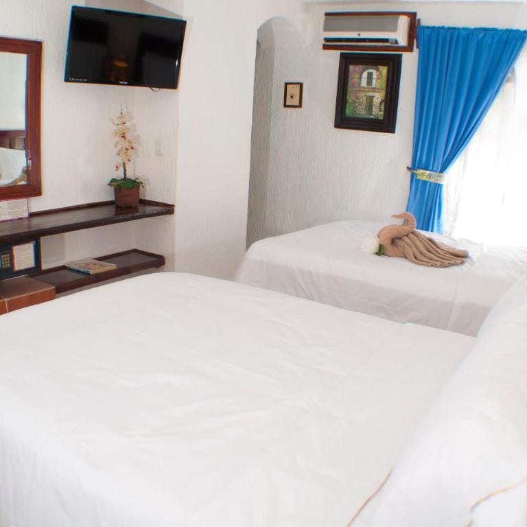 Eco-hotel El Rey del Caribe - Habitación Doble - 2 camas dobles - 3
