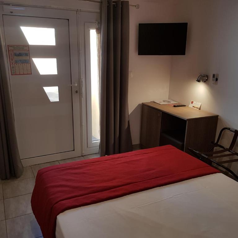 Hôtel Port Beach - Chambre Double Économique - Rez-de-Chaussée - 1