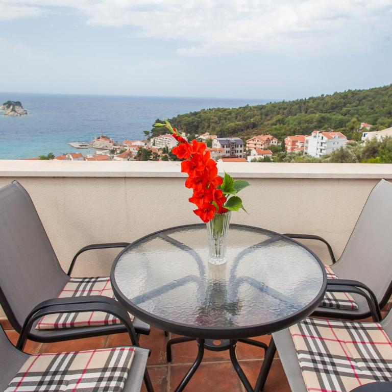 Apartments Krš Medinski - Apartman s 1 Spavaćom Sobom, Terasom i Pogledom na More - Potkrovlje - 15