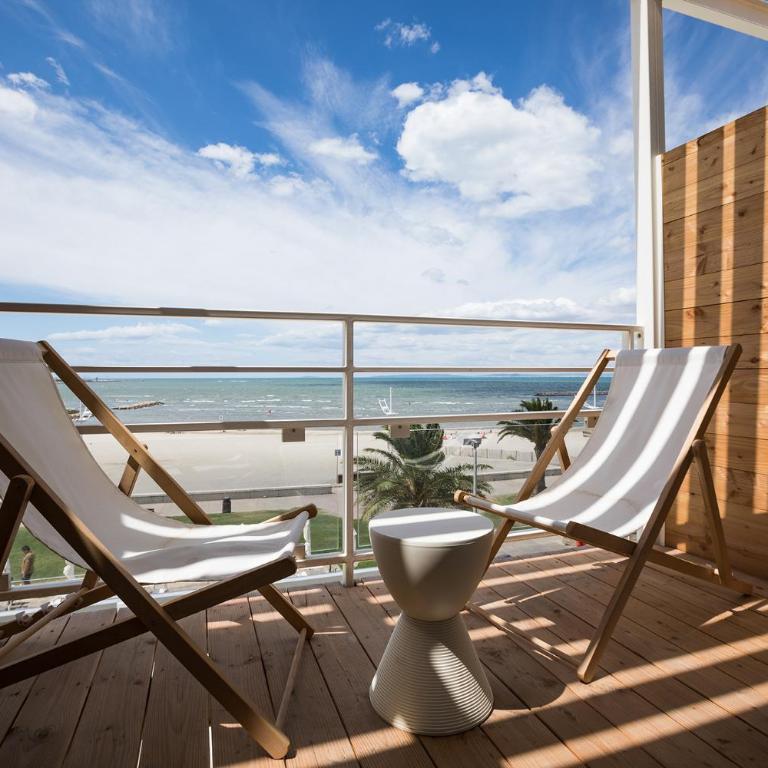 Hôtel Café Miramar - Chambre Lit Queen-Size - Vue sur Mer - 1