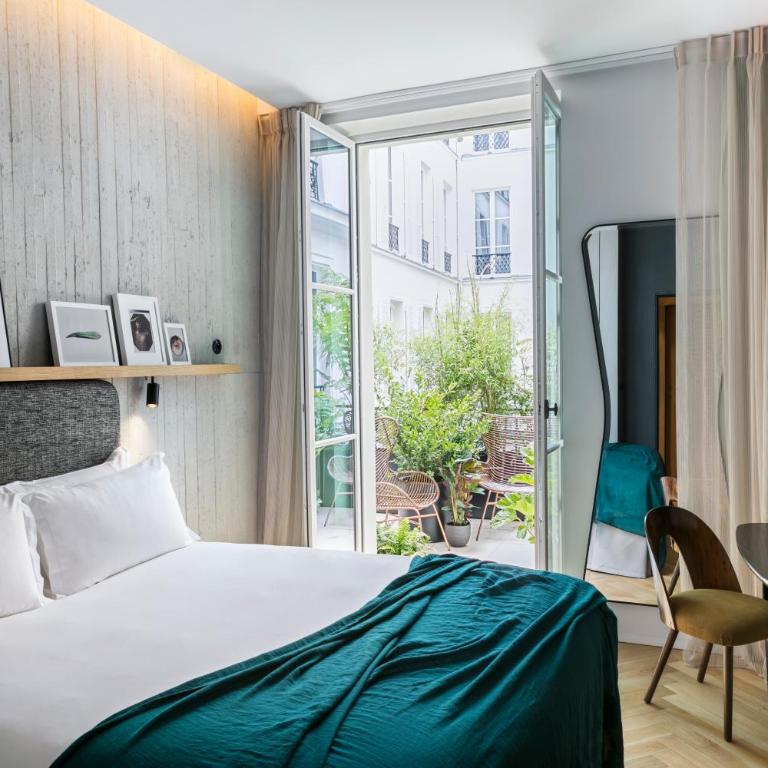 Hôtel National Des Arts et Métiers - Chambre Double Deluxe avec Balcon - 1