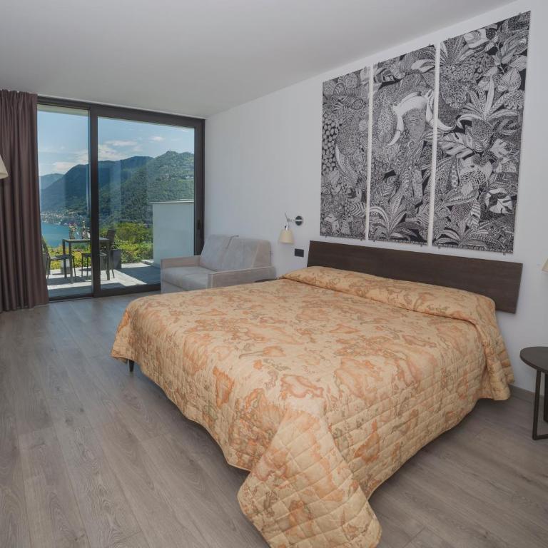 B&B Vista Lago - Deluxe Double Room with Terrace and Lake View - 6
