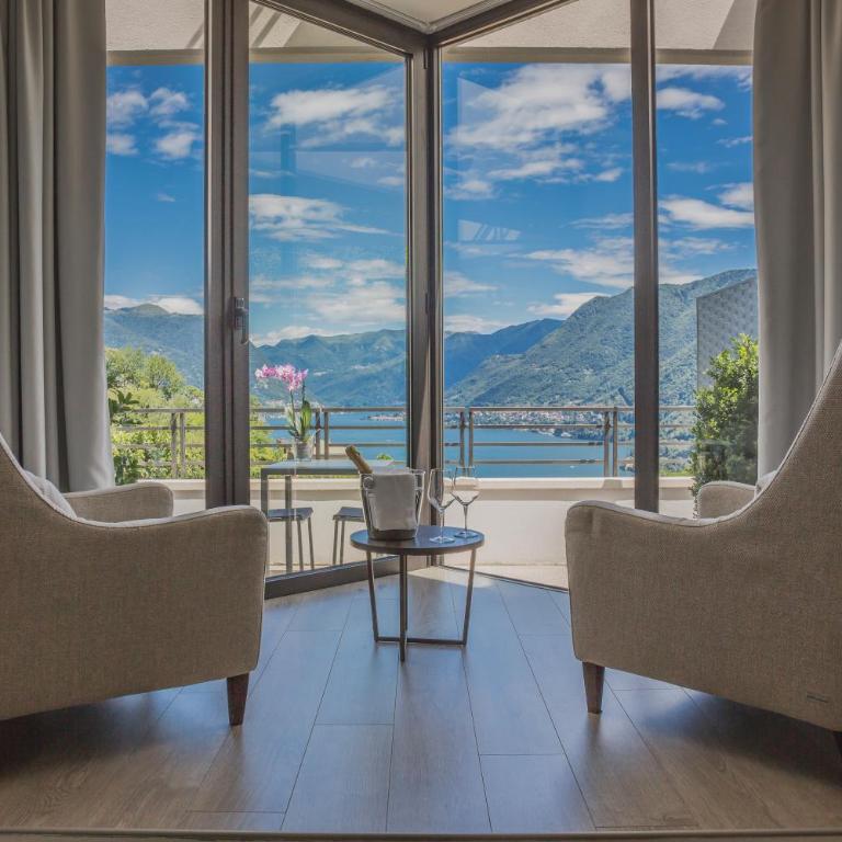 B&B Vista Lago - Deluxe Double or Twin Room with Terrace and Lake View - 1