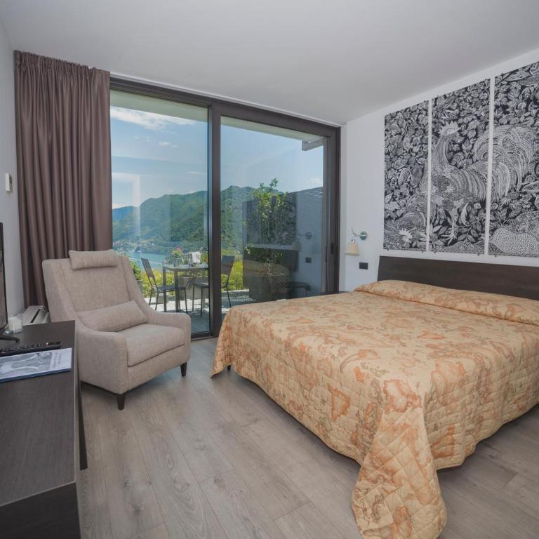 B&B Vista Lago - Deluxe Double Room with Lake View and Garden - 5