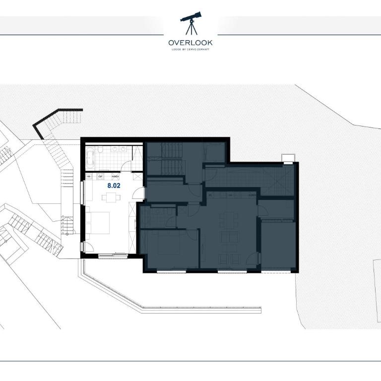 OVERLOOK Lodge by CERVO Zermatt - Estudio Vista con vistas al Matterhorn - 1