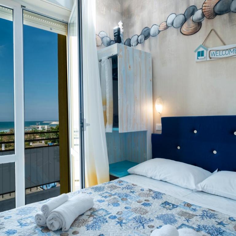 Hotel Crosal - Camera Matrimoniale con Balcone e Vista Mare - 5