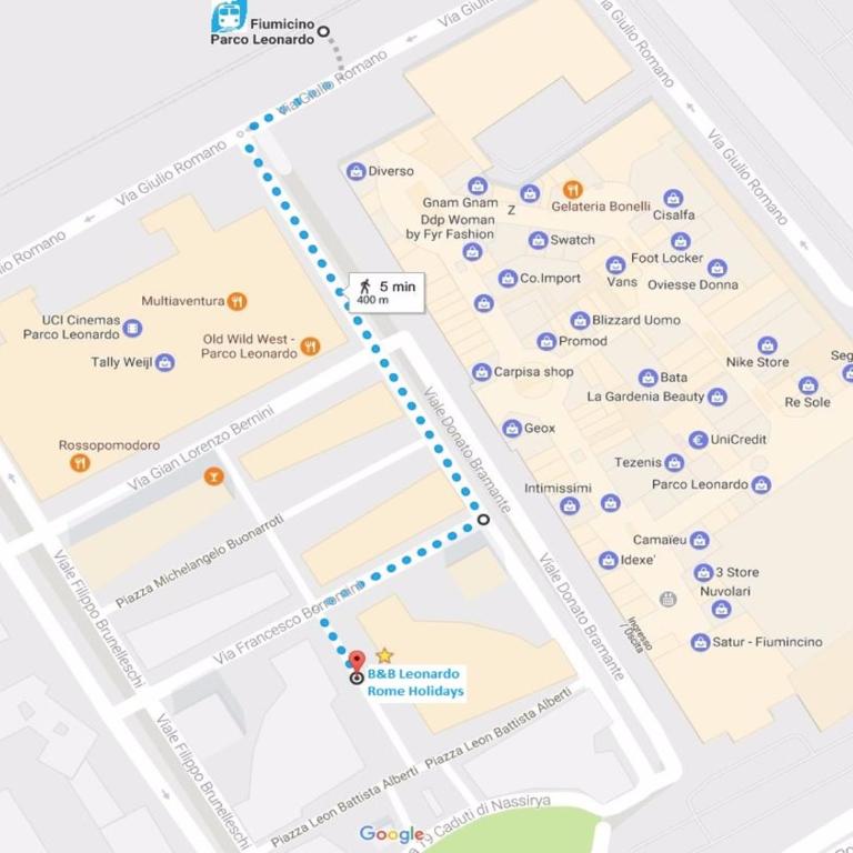 Leonardo Rome Holidays - Double Room with Private External Bathroom - 6