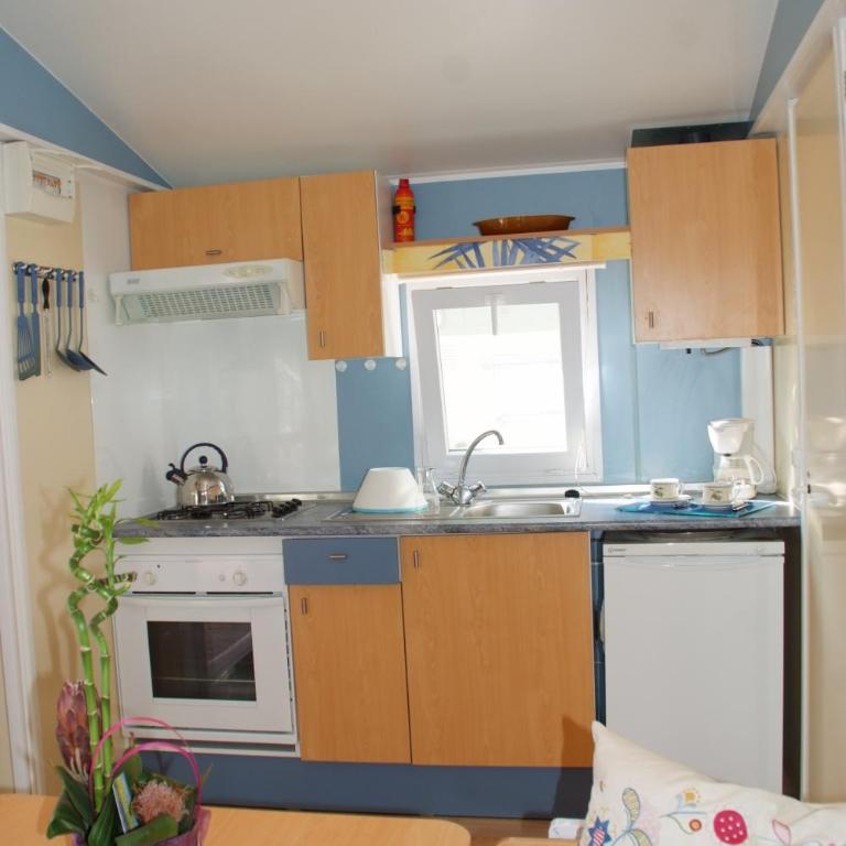 Hotel et Camping Les Rives du Loup - Mobile Home Budget - 3