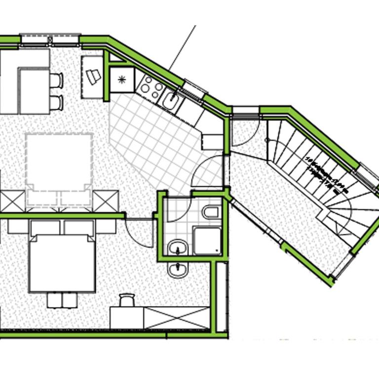 Apartments Zermatt Paradies - Apartment mit 1 Schlafzimmer und Nordausrichtung im Erdgeschoss - 7
