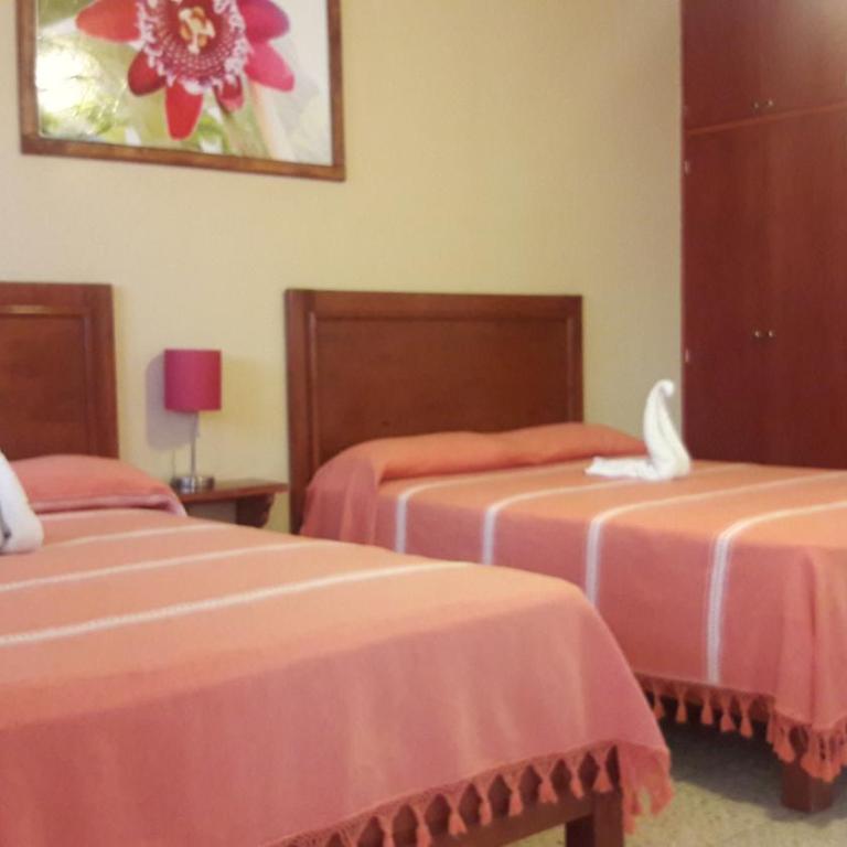 Hotel Florida Oaxaca - Habitación Doble - 2 camas dobles - 1