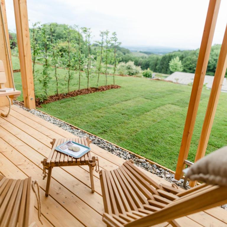 Ratscher Landhaus - Chambre Double avec Patio - 6
