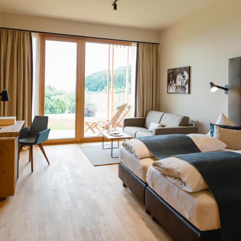 Ratscher Landhaus - Chambre Double avec Patio - 4