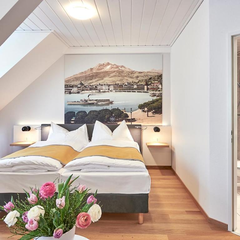 Hotel Central Luzern - Standard Familienzimmer - 12