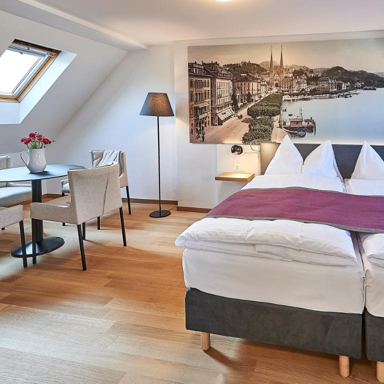 Hotel Central Luzern - Superior Familienzimmer - 15