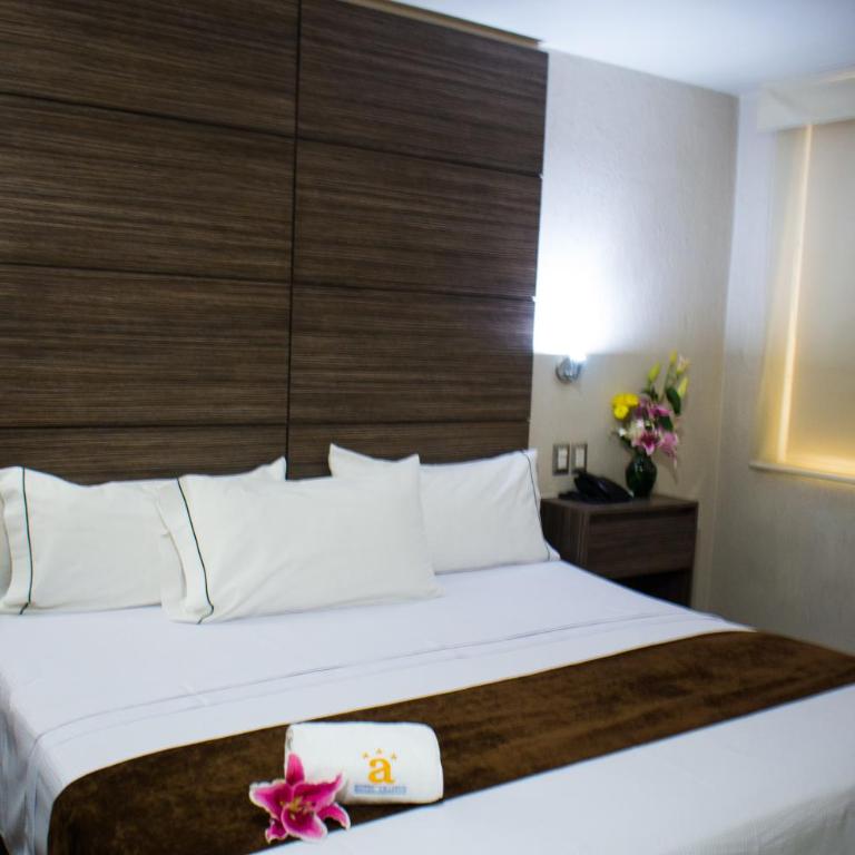 Hotel Expo Abastos - Habitación con cama grande - 1