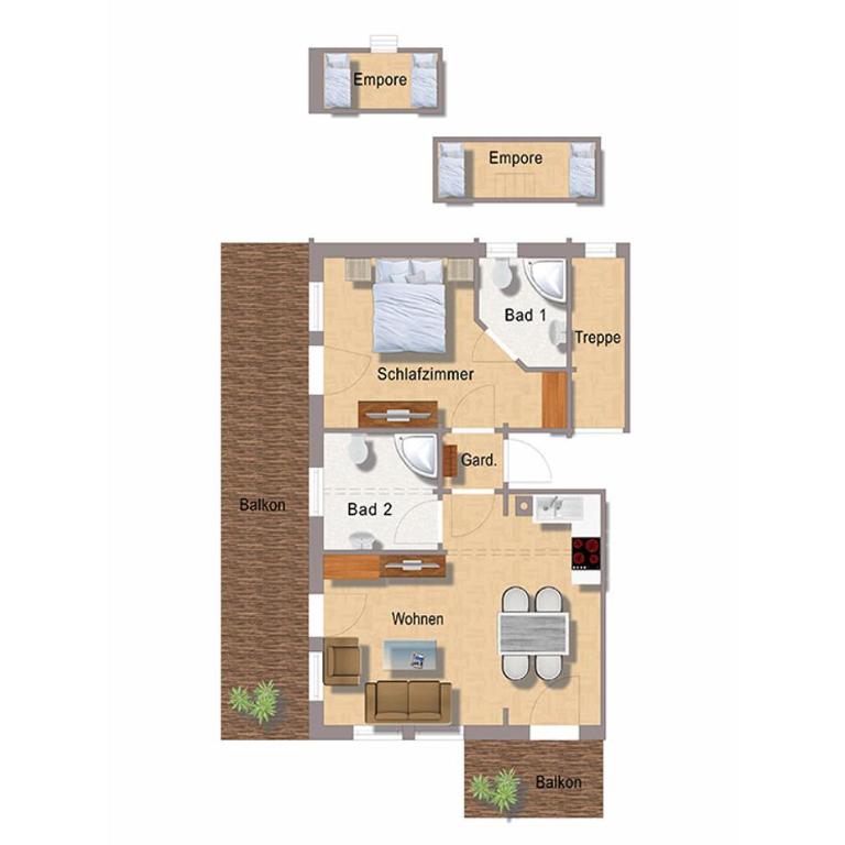 Quartier360Grad - Apartamento con balcón - 16