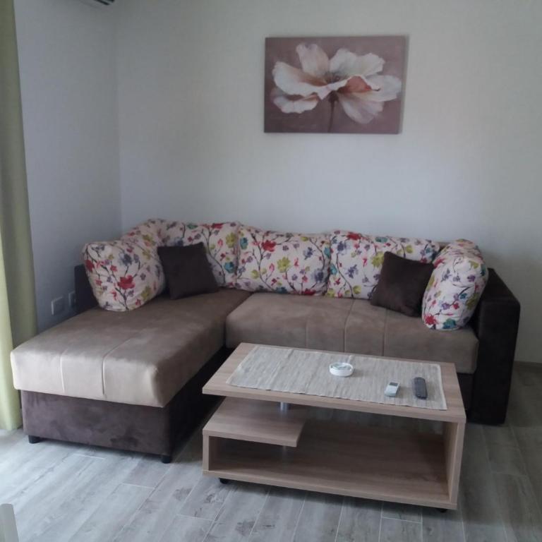 Apartmani Beljkas - One-Bedroom Apartment with Balcony and Sea View - 1