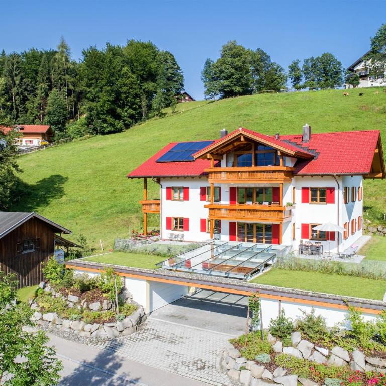 Landhaus Stillachaue - Apartment mit Blick auf die Berge - 13