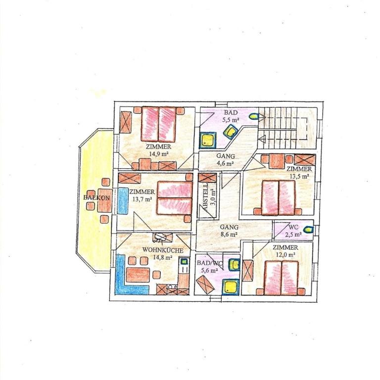 Haus Simone - Apartment für 4-9 Personen mit bis zu 4 Schlafzimmern - 4
