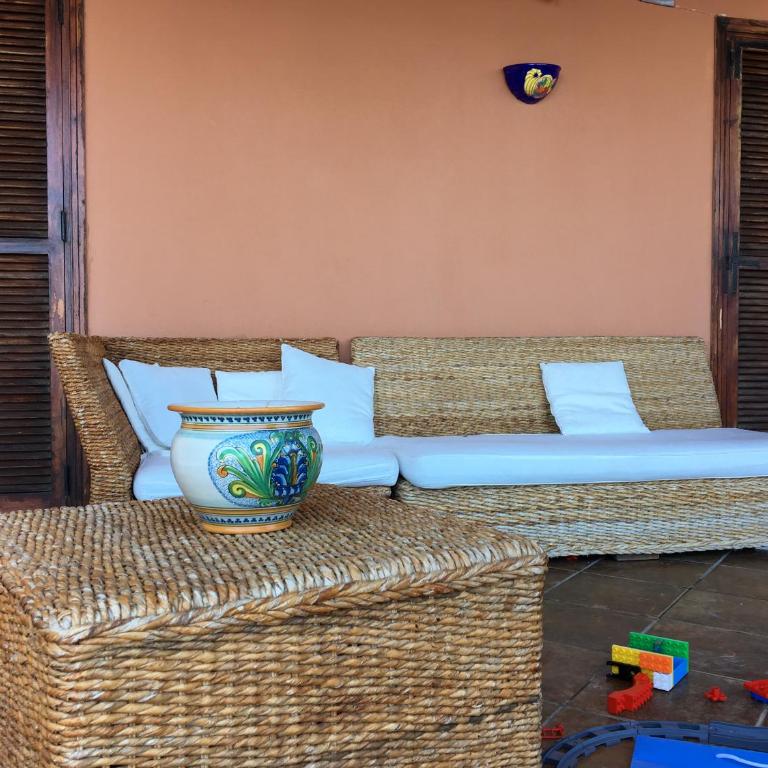 villa vista mare spiaggia privata - Villa mit Meerblick - 8