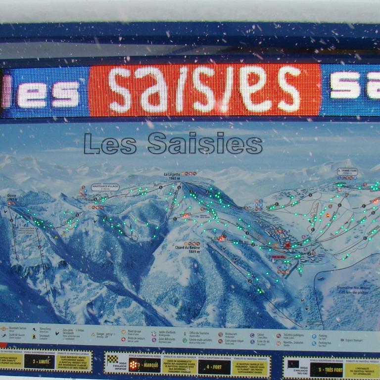 Appartement dans chalet aux saisies-100m des pistes-cœur station 13 pers - Casa - 37