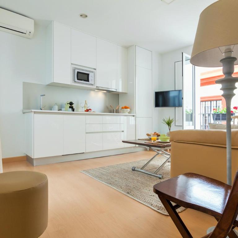 Hostly Acetres 1B-2B Center-Fibre-Conmunal terrace-Parking Optional - Apartment - 7