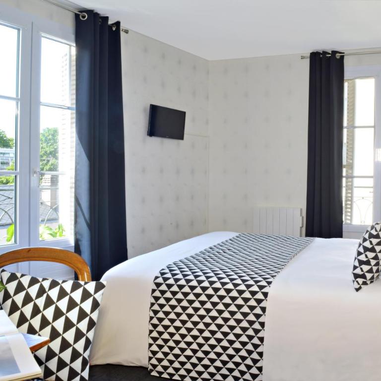 Hôtel Du Manoir - Chambre Double avec Baignoire - 3