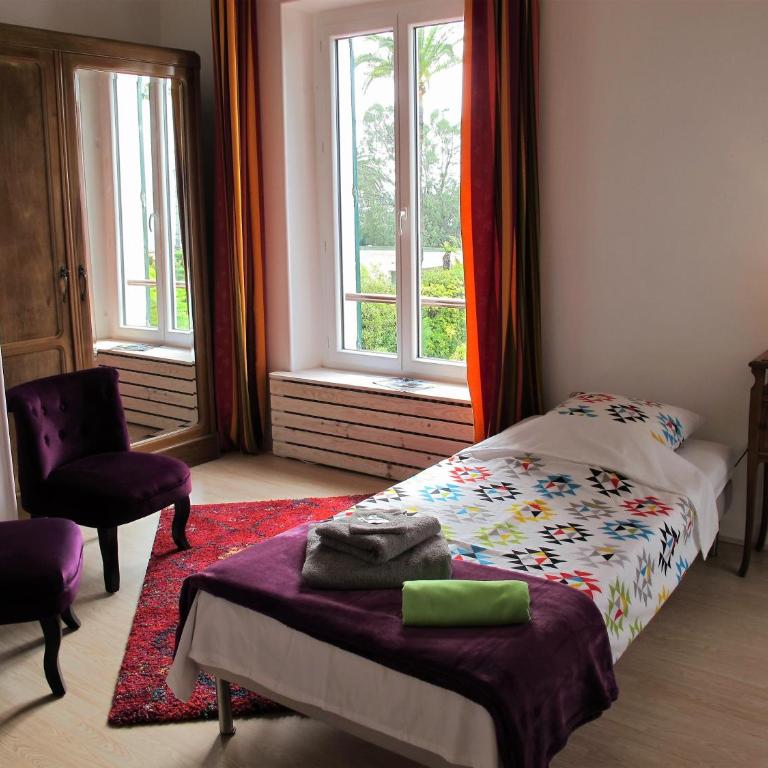 Villa Belle Rive - Chambre Lits Jumeaux - Vue sur Mer - 4